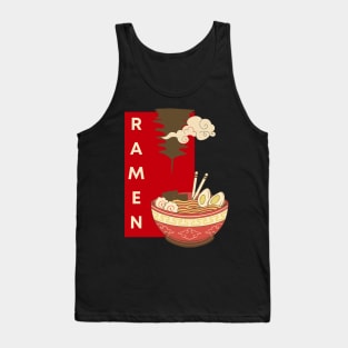 Ramen Japanese Art Noodles Tank Top